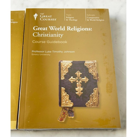 Great Courses Great World Religions-Christianity DVDs-Guidebook-Transcript Book - Picture 6 of 7